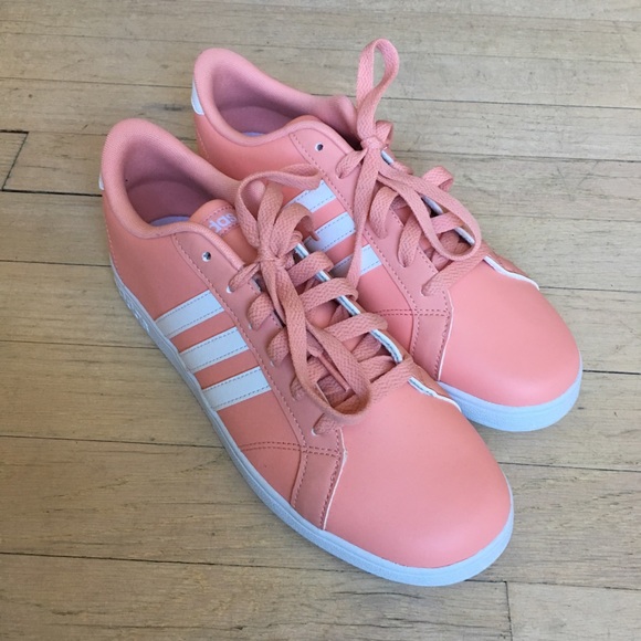 Adidas | Sport Inspired Pink White Stripe Sneakers - Picture 2 of 8